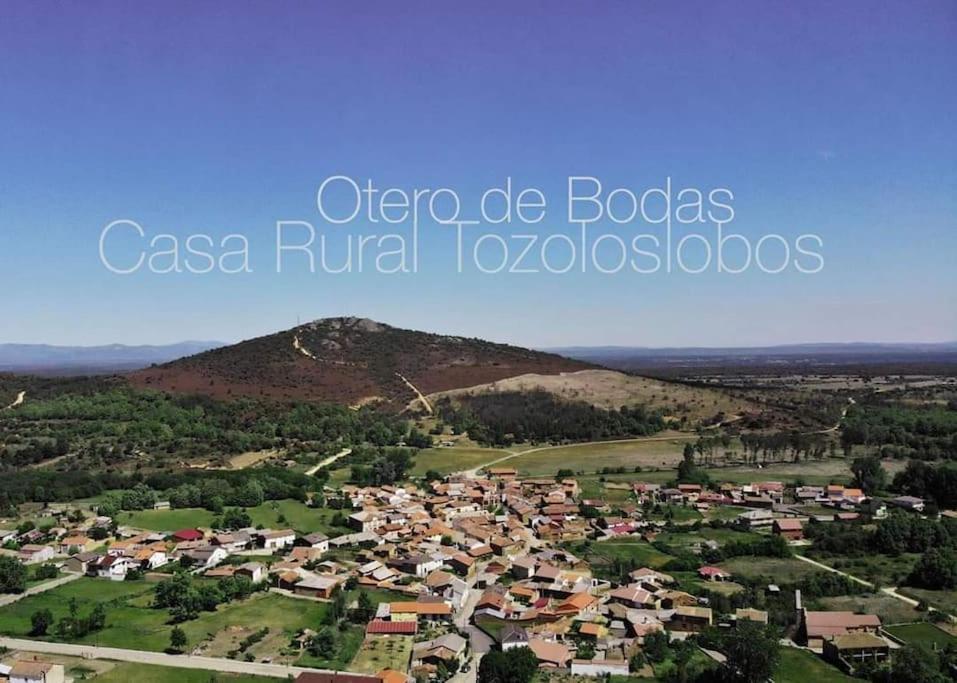 Casa Rural Tozolosolobos Otero de Bodas Luaran gambar